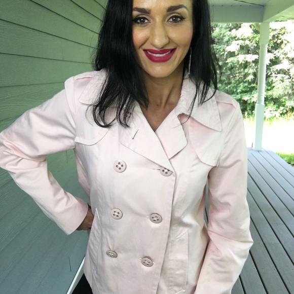 Tommy Hilfiger Jackets & Blazers - Tommy Hilfiger pink pea coat